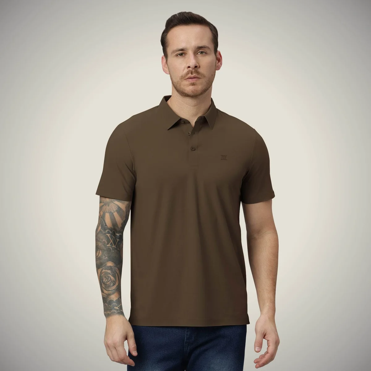 Buy Premium Pique Polo T-Shirt – Open Button Casual Style