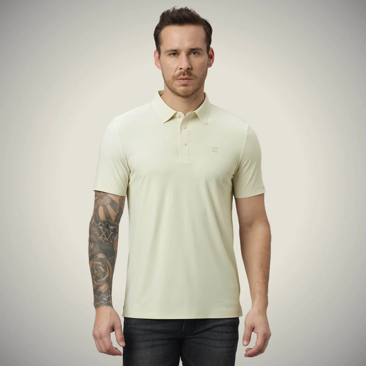 Buy Premium Pique Polo T-Shirt – Open Button Casual Style